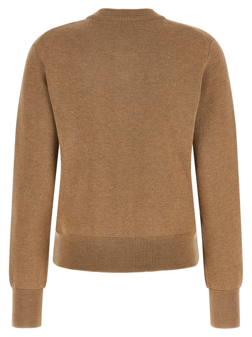 Beige Wool Cardigan