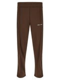 Brown Polyester Joggers (Workout Pants)
