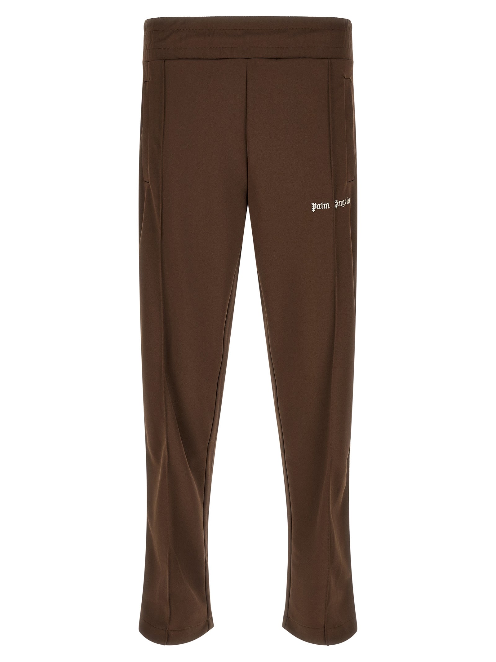 Brown Polyester Joggers (Workout Pants)
