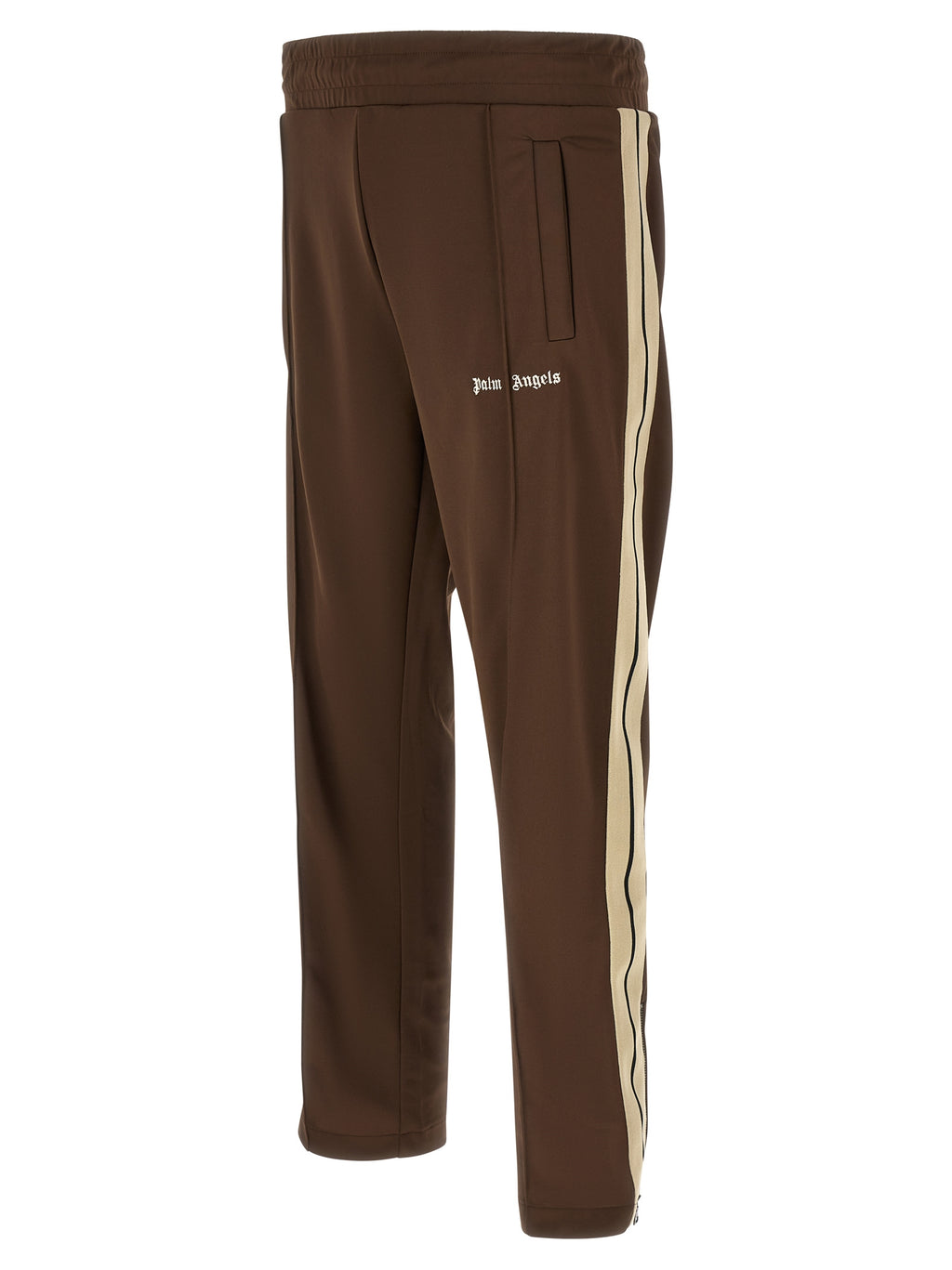 Brown Polyester Joggers (Workout Pants)
