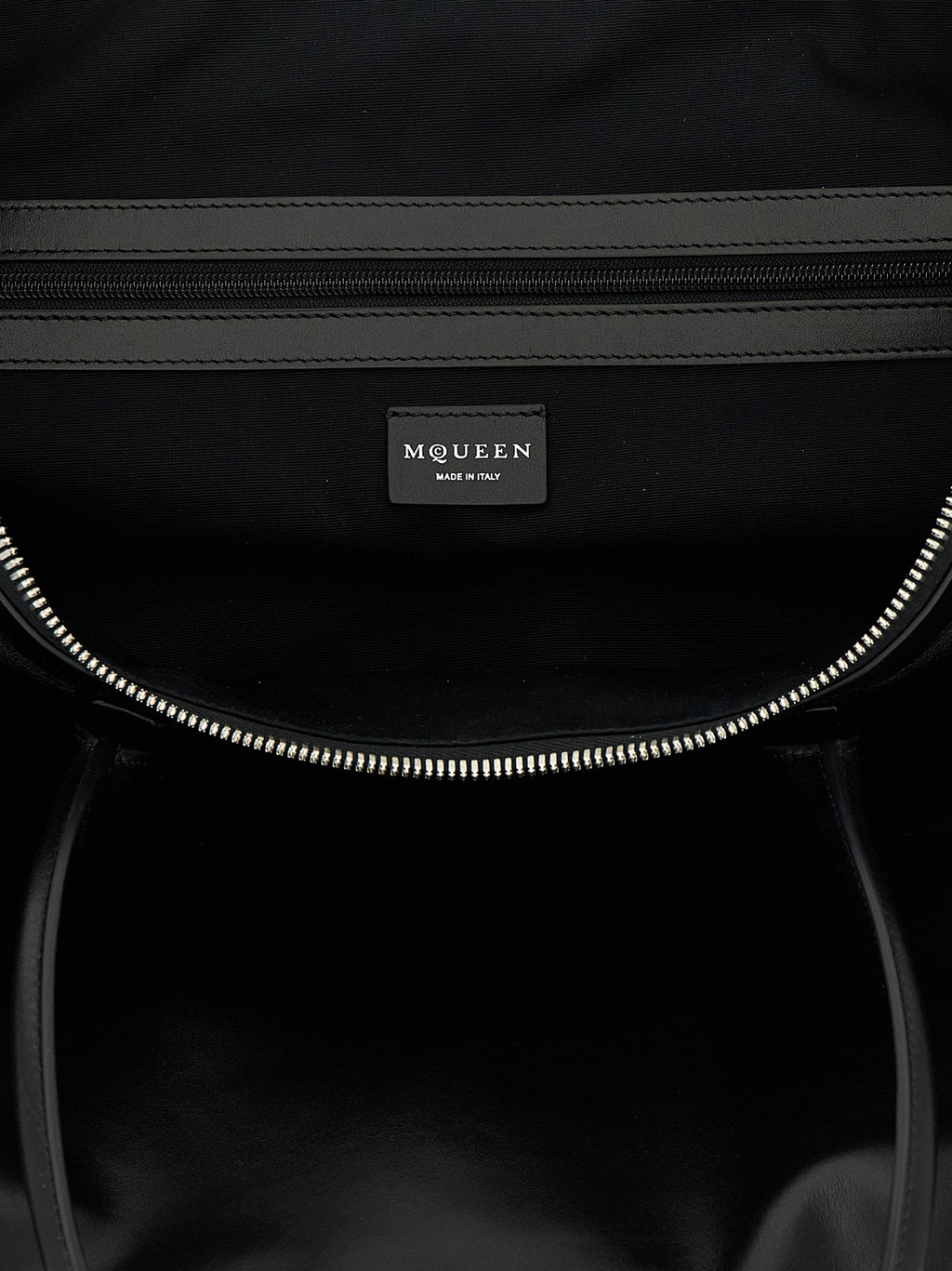 Black Calfskin Shoulder Bag