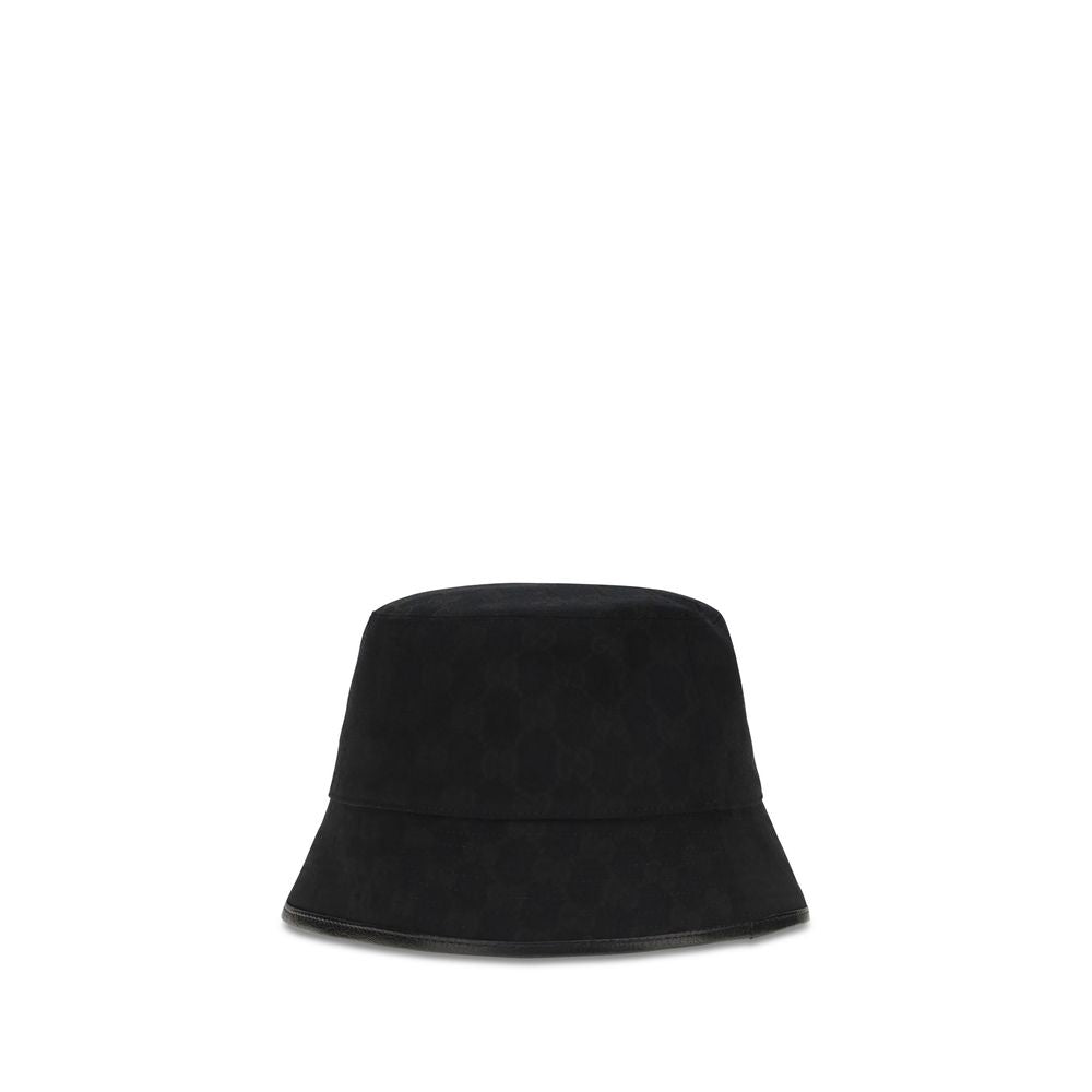 Black Polyester Bucket Hat