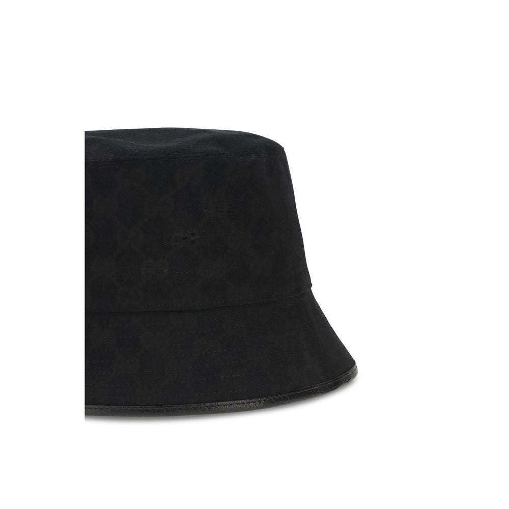 Black Polyester Bucket Hat