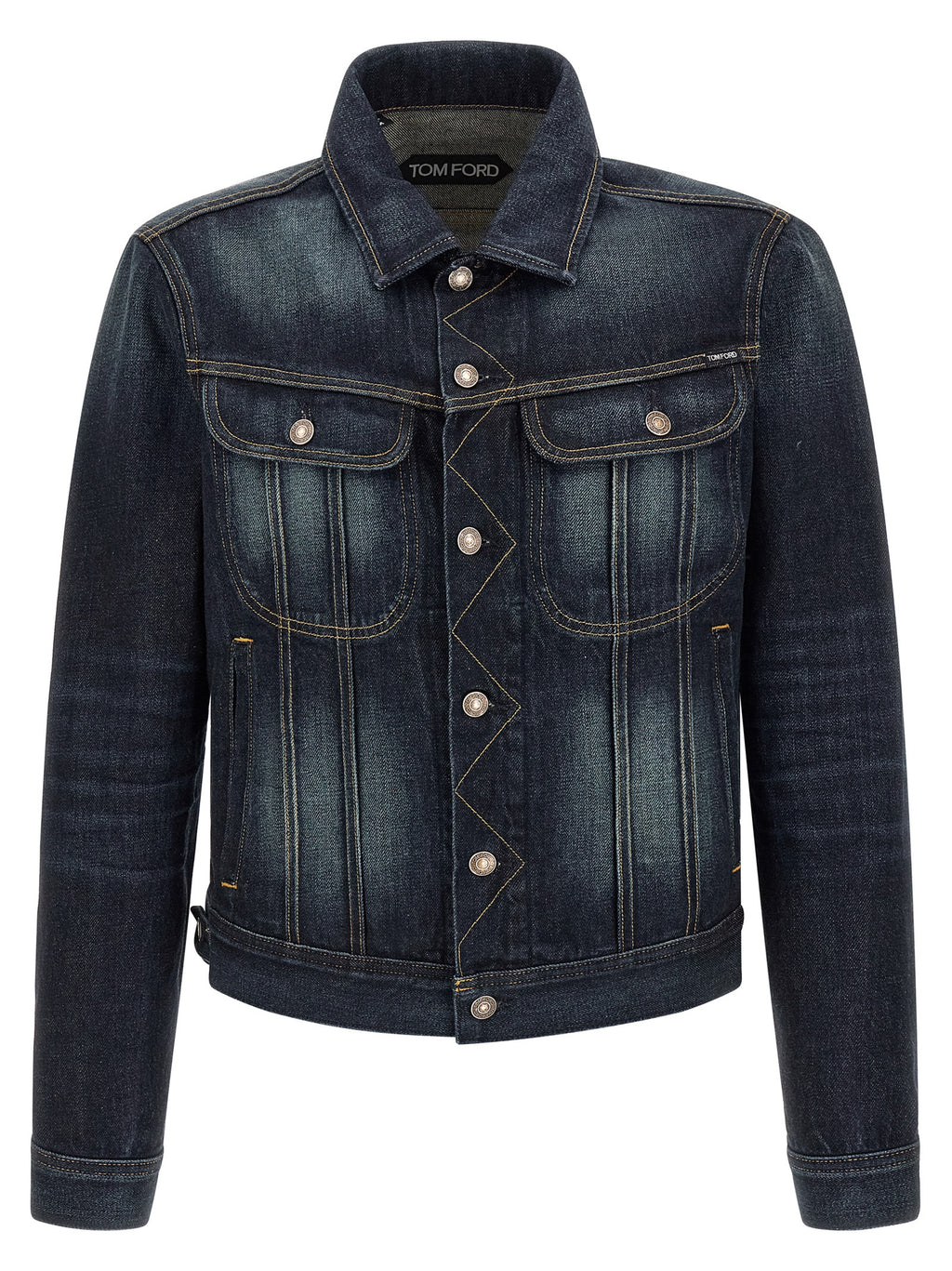 Blue Cotton Denim Jacket
