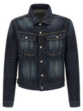 Blue Cotton Denim Jacket