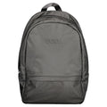 Black Polyester Men's Backpack
