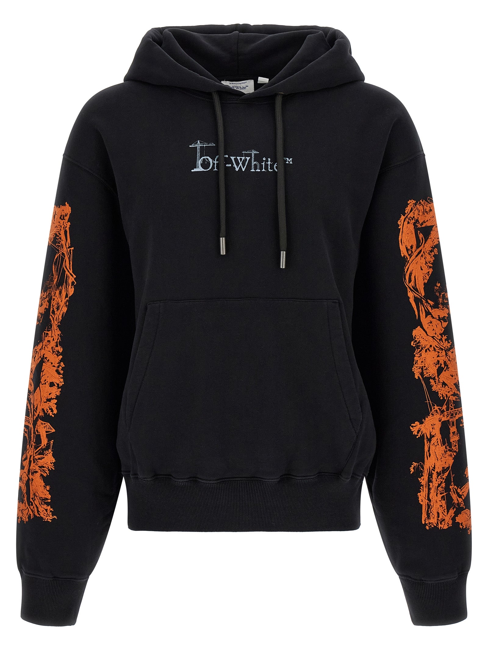 Black Cotton Sweatshirt
