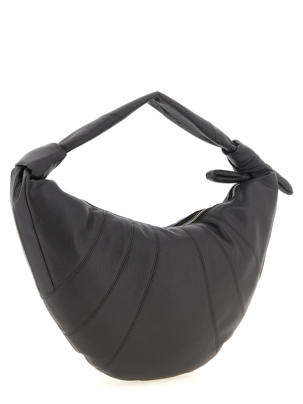 Brown Calfskin Shoulder Bag