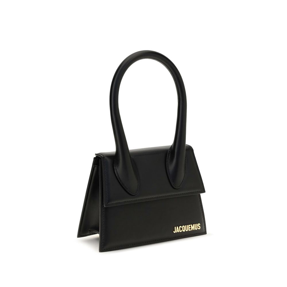 Black Calf Leather Bos Taurus Handbag