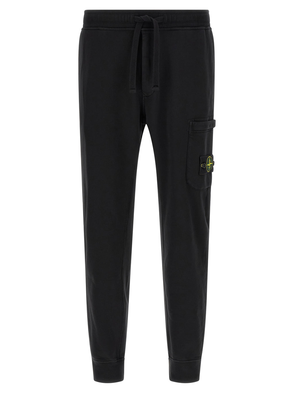 Black Cotton Joggers (Workout Pants)