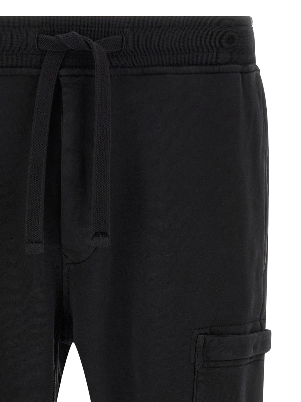 Black Cotton Joggers (Workout Pants)