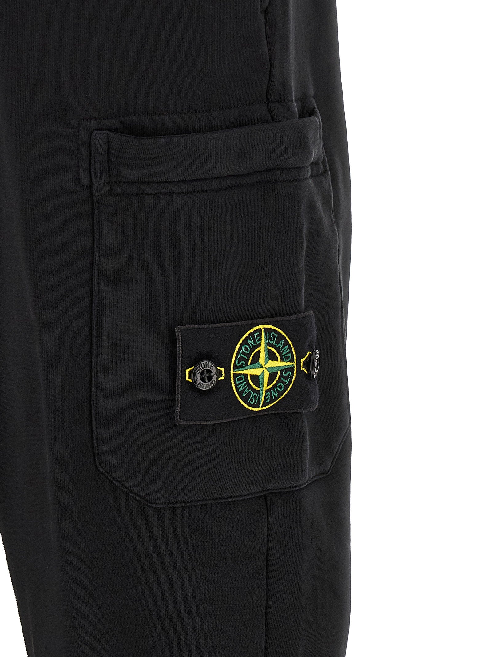 Black Cotton Joggers (Workout Pants)