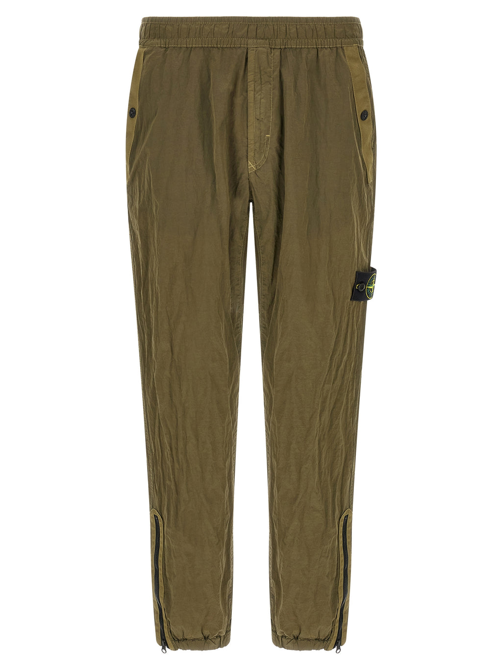 Bicolor Polyamide Athletic Pants
