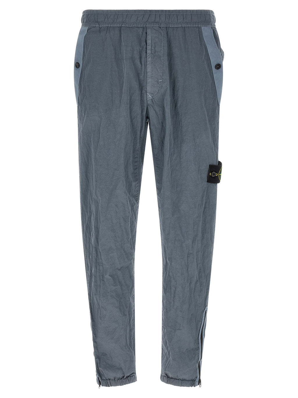 Gray Polyamide Joggers (Workout Pants)