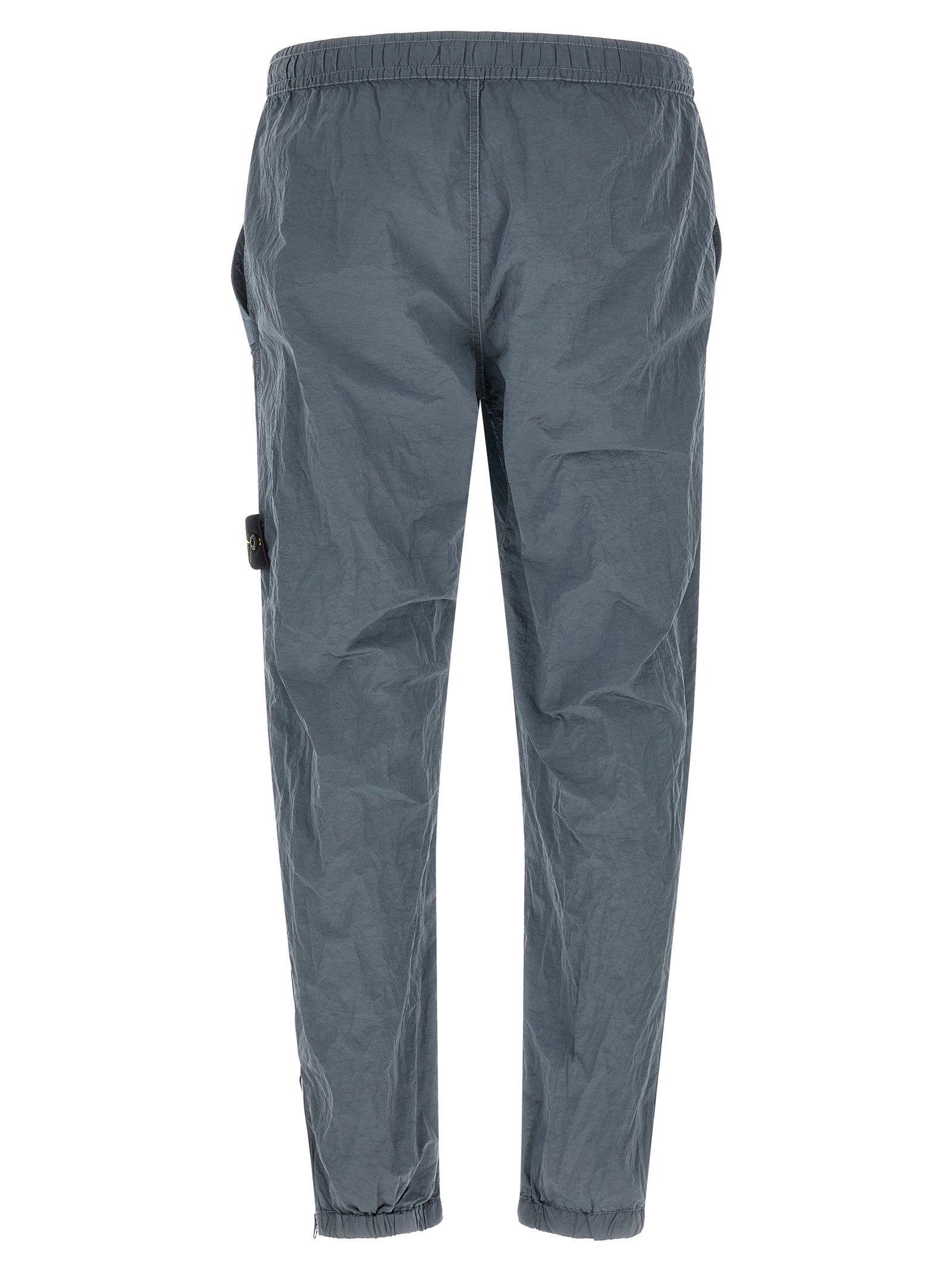 Gray Polyamide Joggers (Workout Pants)