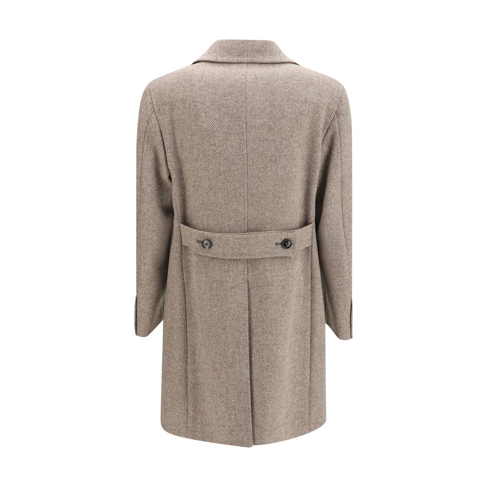 Beige Wool Oves Aries Coat