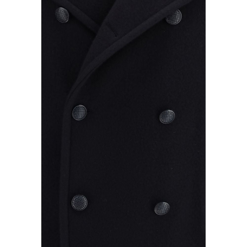 Blue Wool Oves Aries Coat