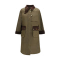 Bicolor Cotton Coat