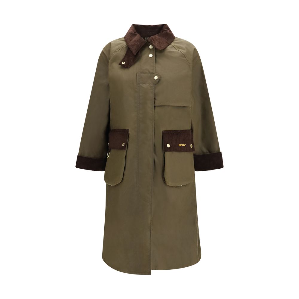 Bicolor Cotton Coat