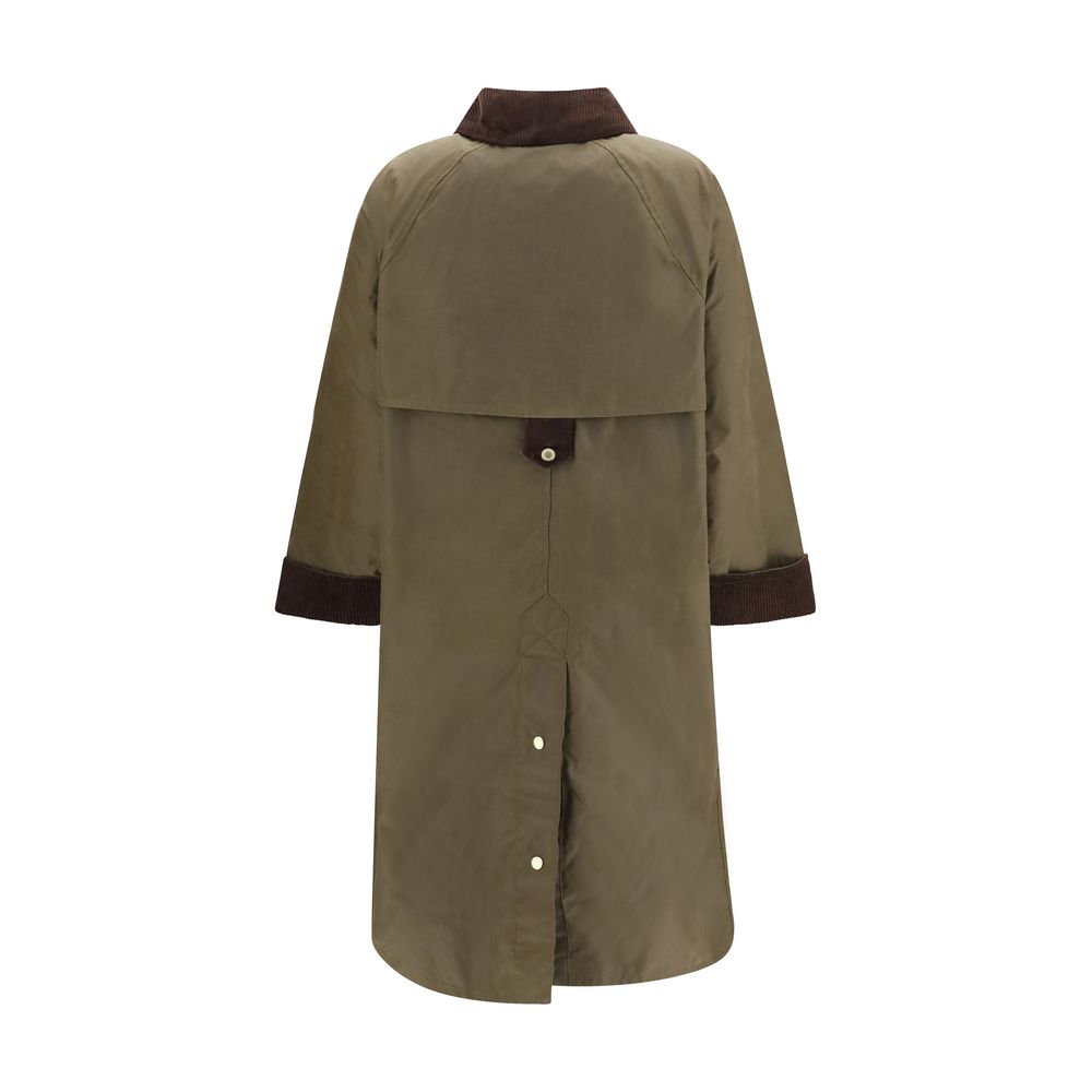 Bicolor Cotton Coat