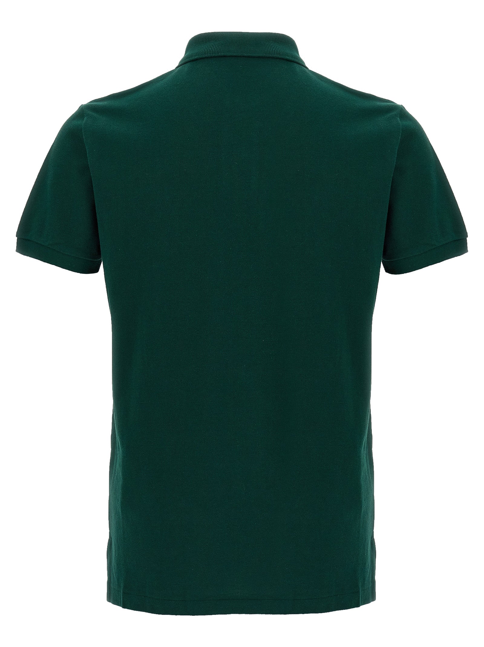 Bicolor Cotton Polo Shirt