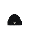 Black Wool Oves Aries Beanie