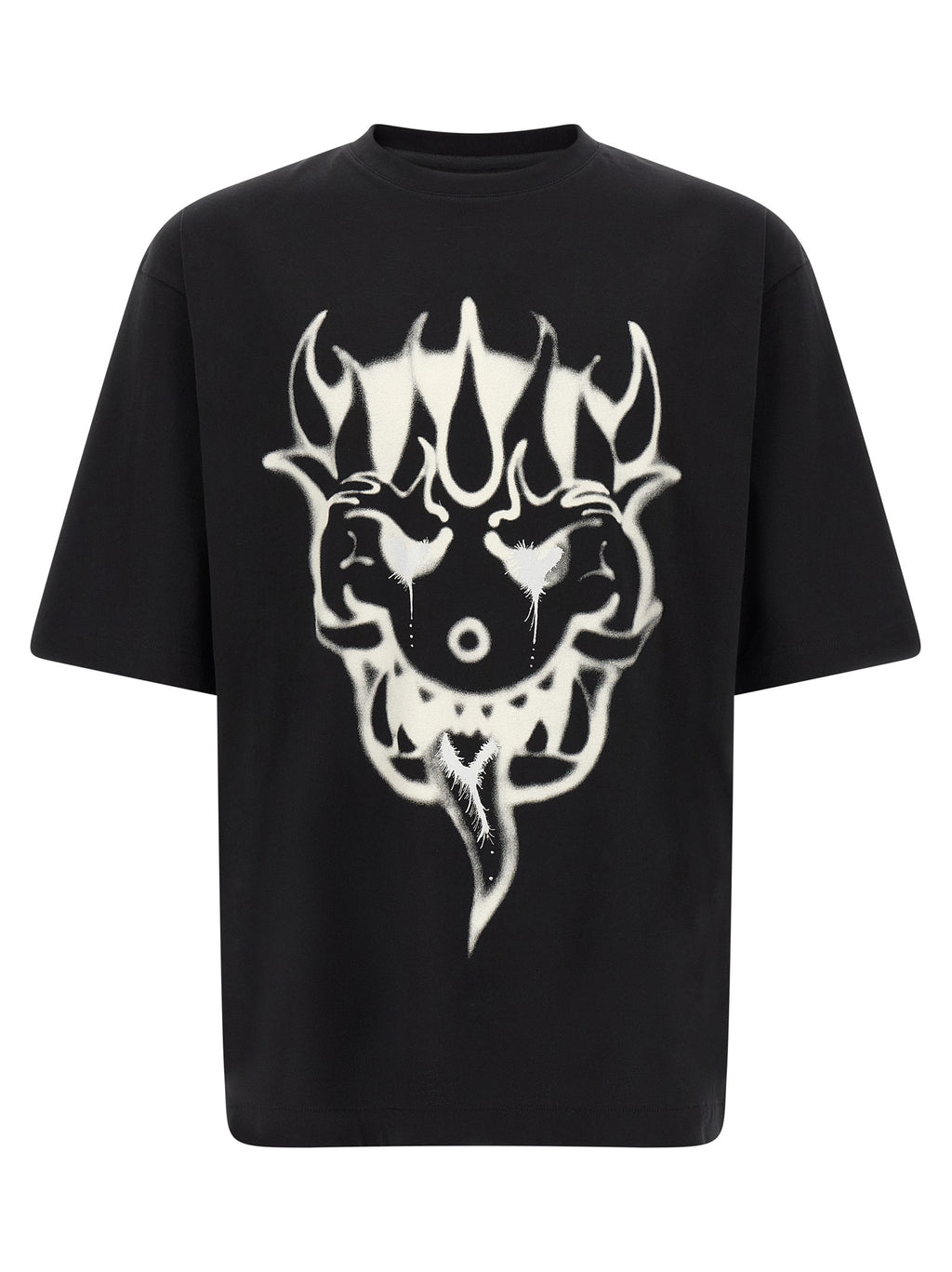 Black Cotton T-Shirt
