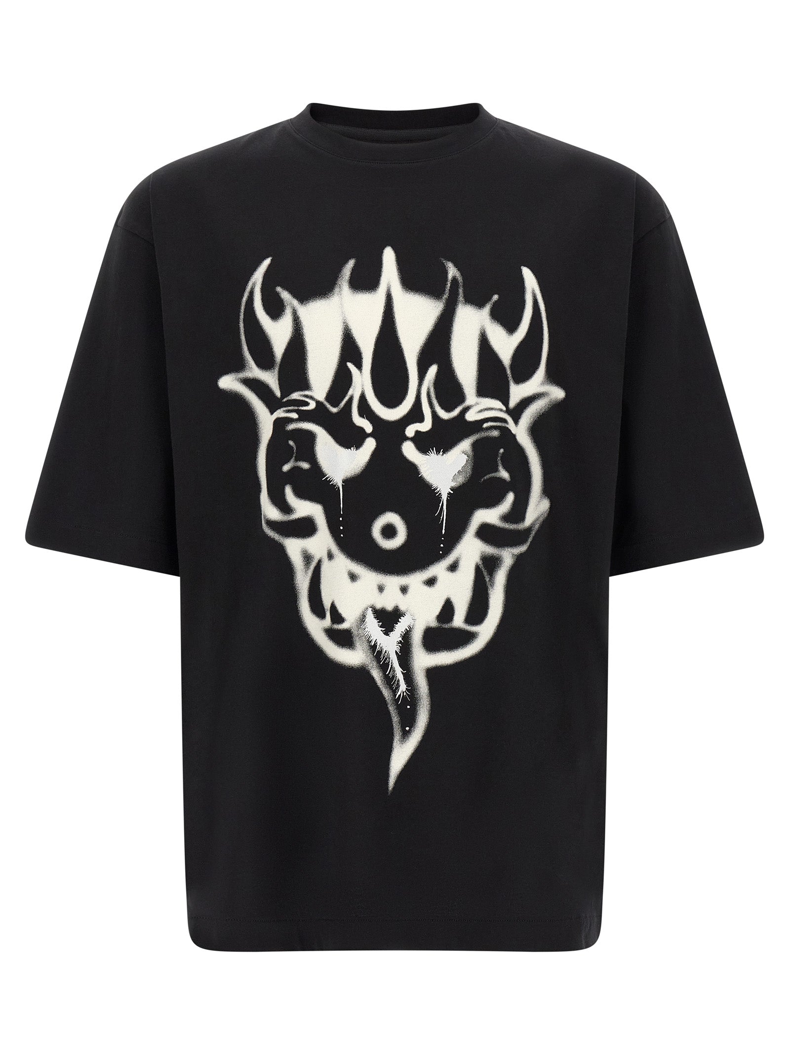 Black Cotton T-Shirt