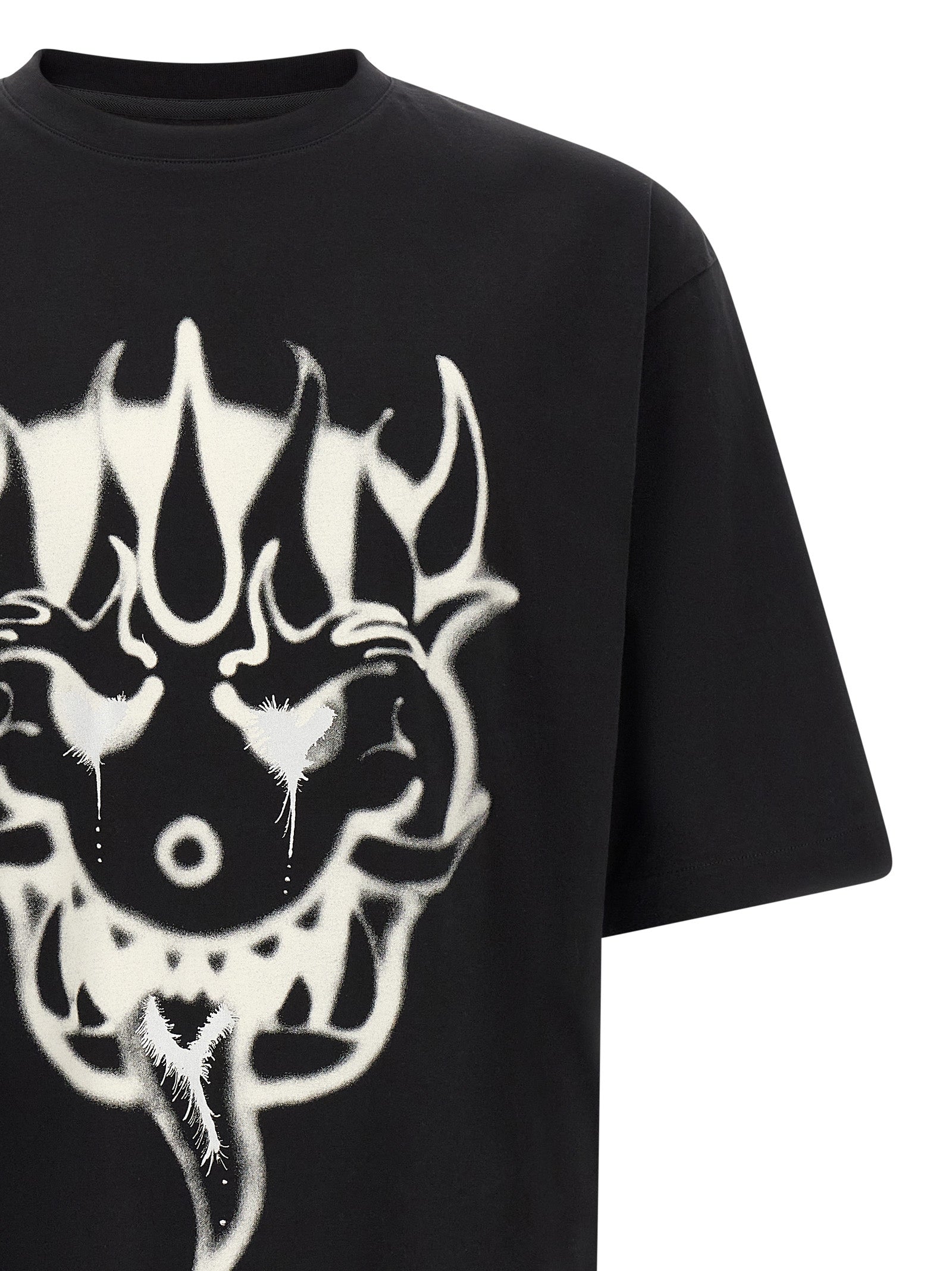 Black Cotton T-Shirt