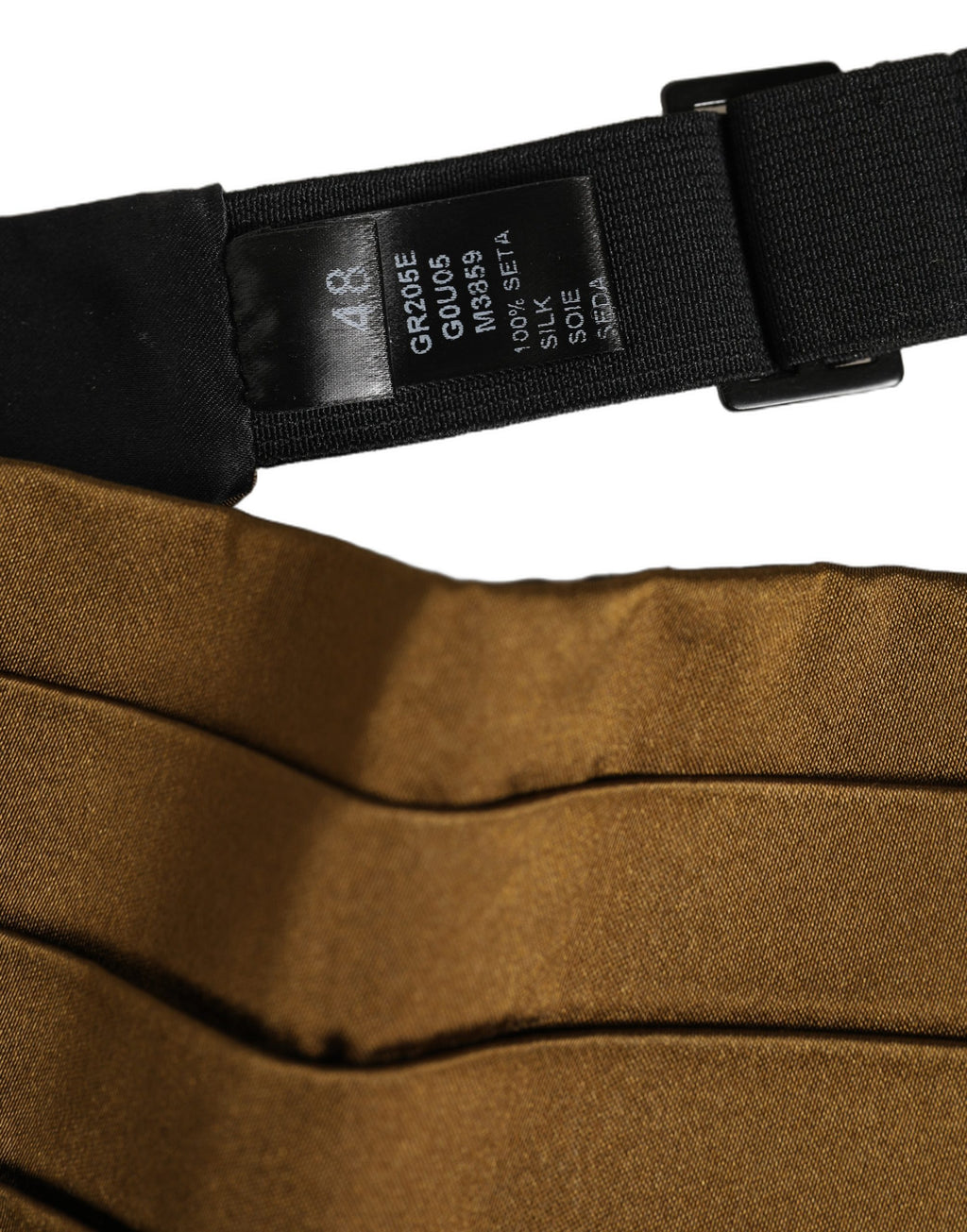 Brown Men 100% Silk Belt Waist Cummerbund