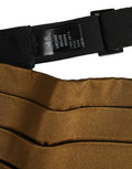 Brown Men 100% Silk Belt Waist Cummerbund