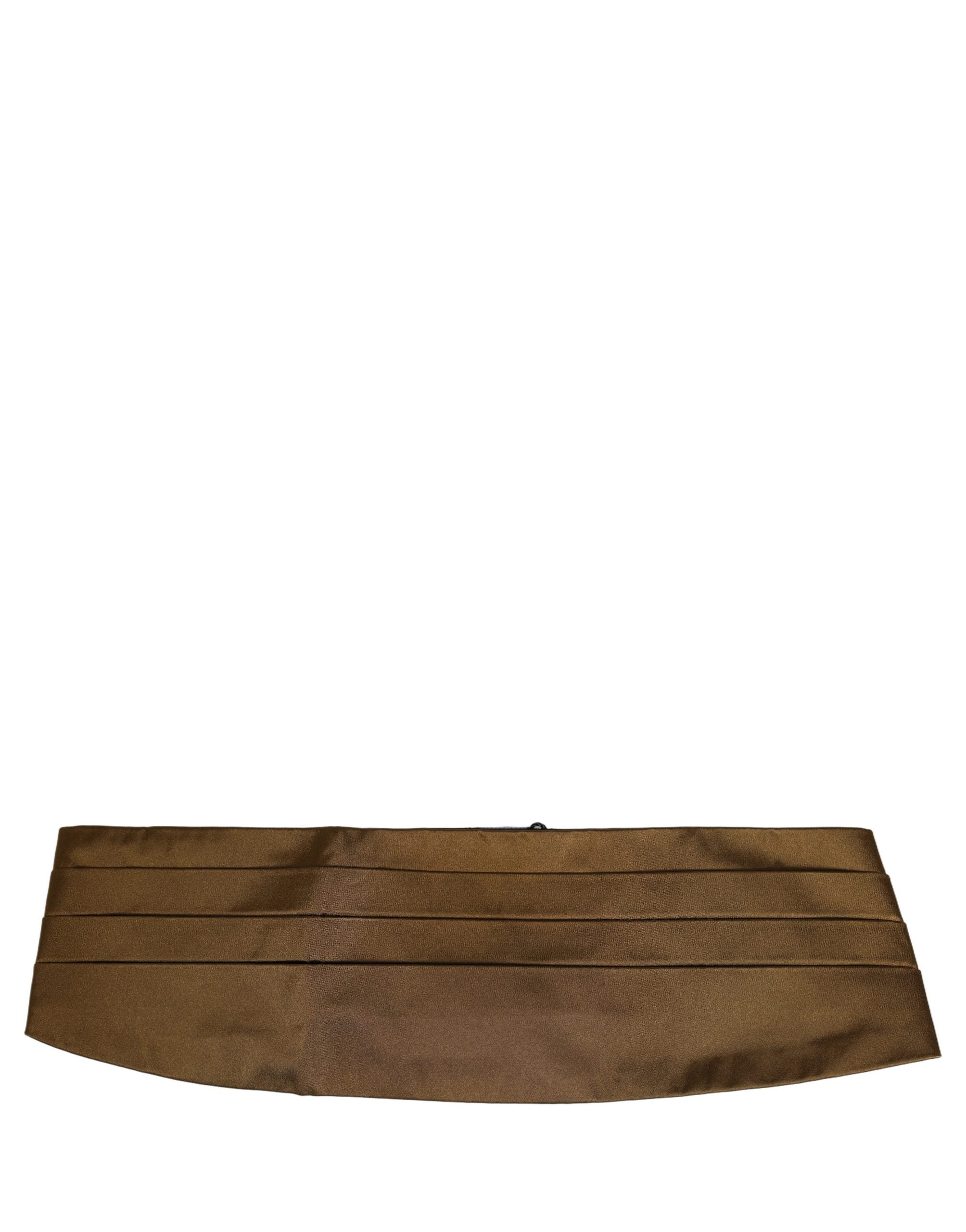 Brown Men 100% Silk Belt Waist Cummerbund