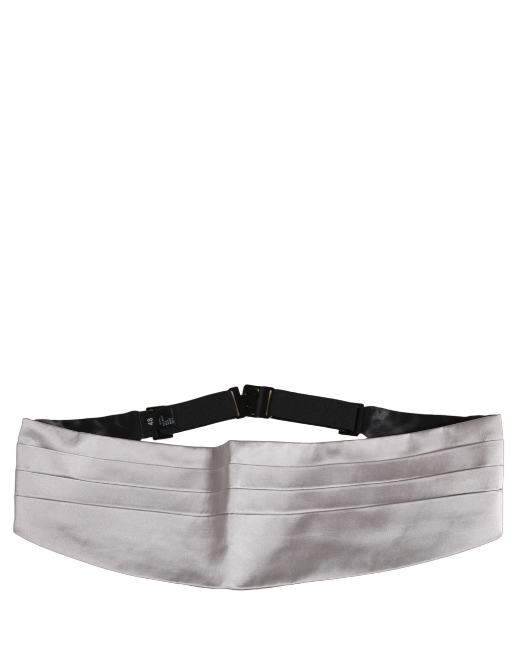 Gray Men 100% Silk Belt Waist Cummerbund