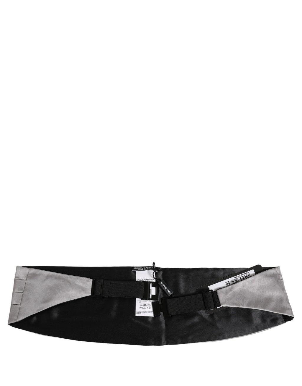 Gray Men 100% Silk Belt Waist Cummerbund