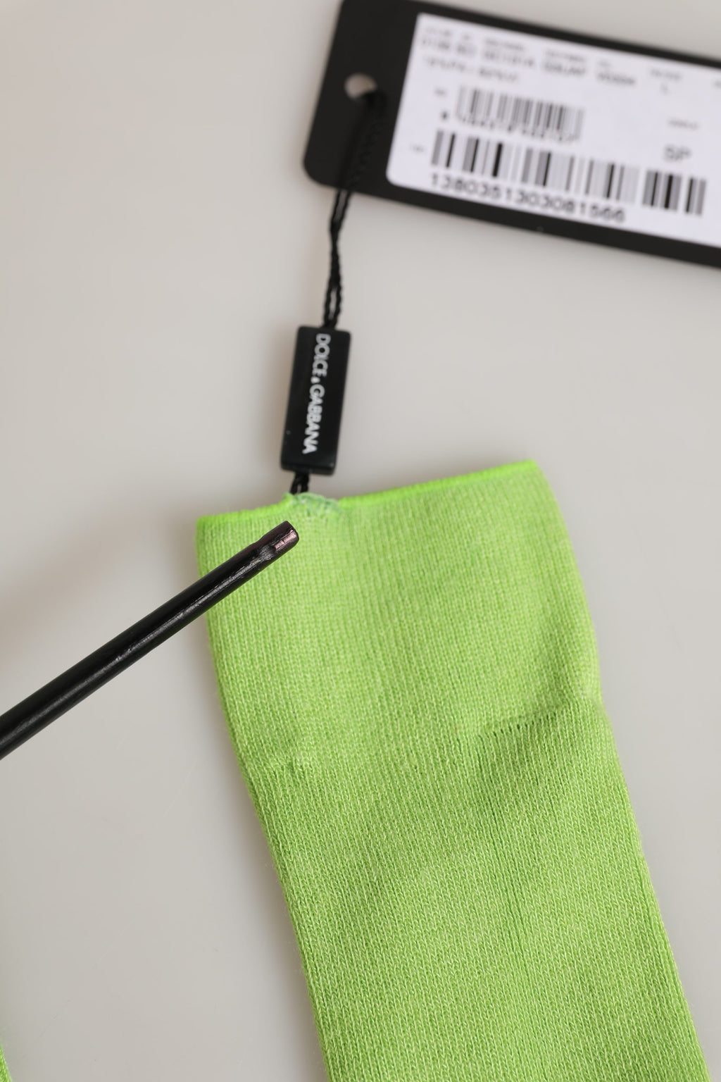 Men Green Viscose Over The Calf Accessory Socks