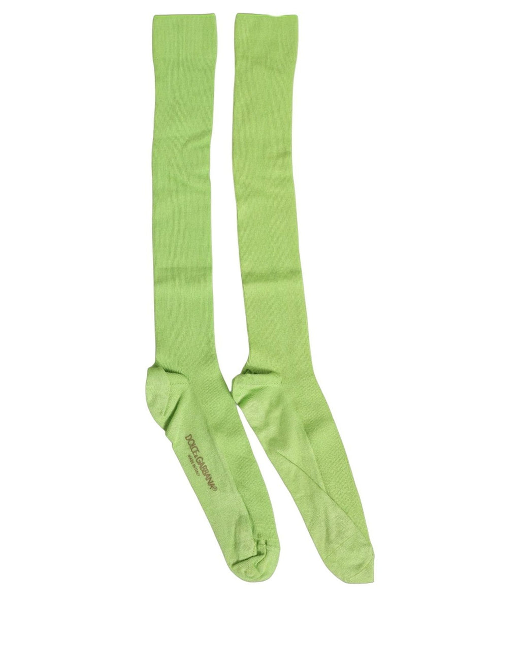 Men Green Viscose Over The Calf Accessory Socks