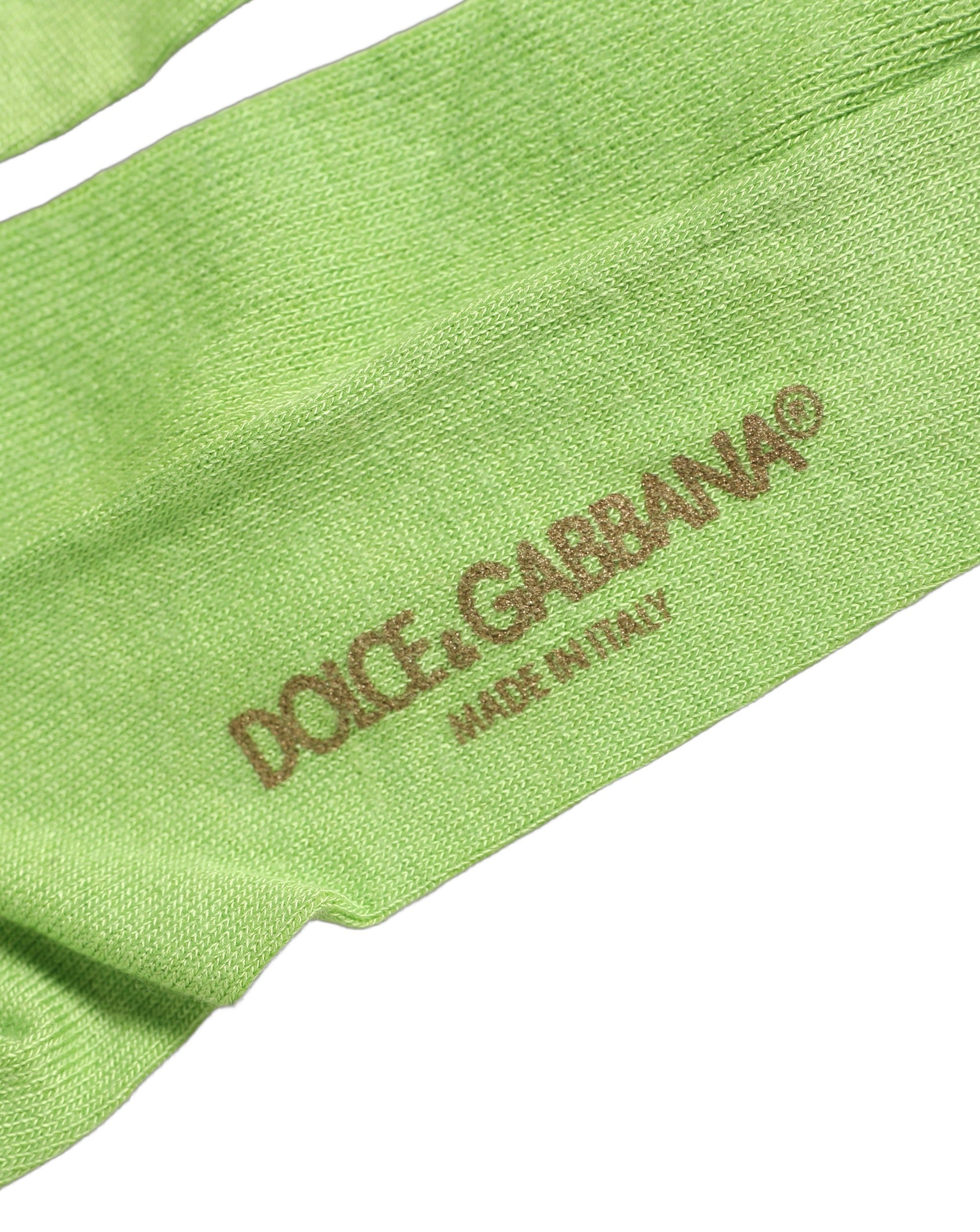 Men Green Viscose Over The Calf Accessory Socks