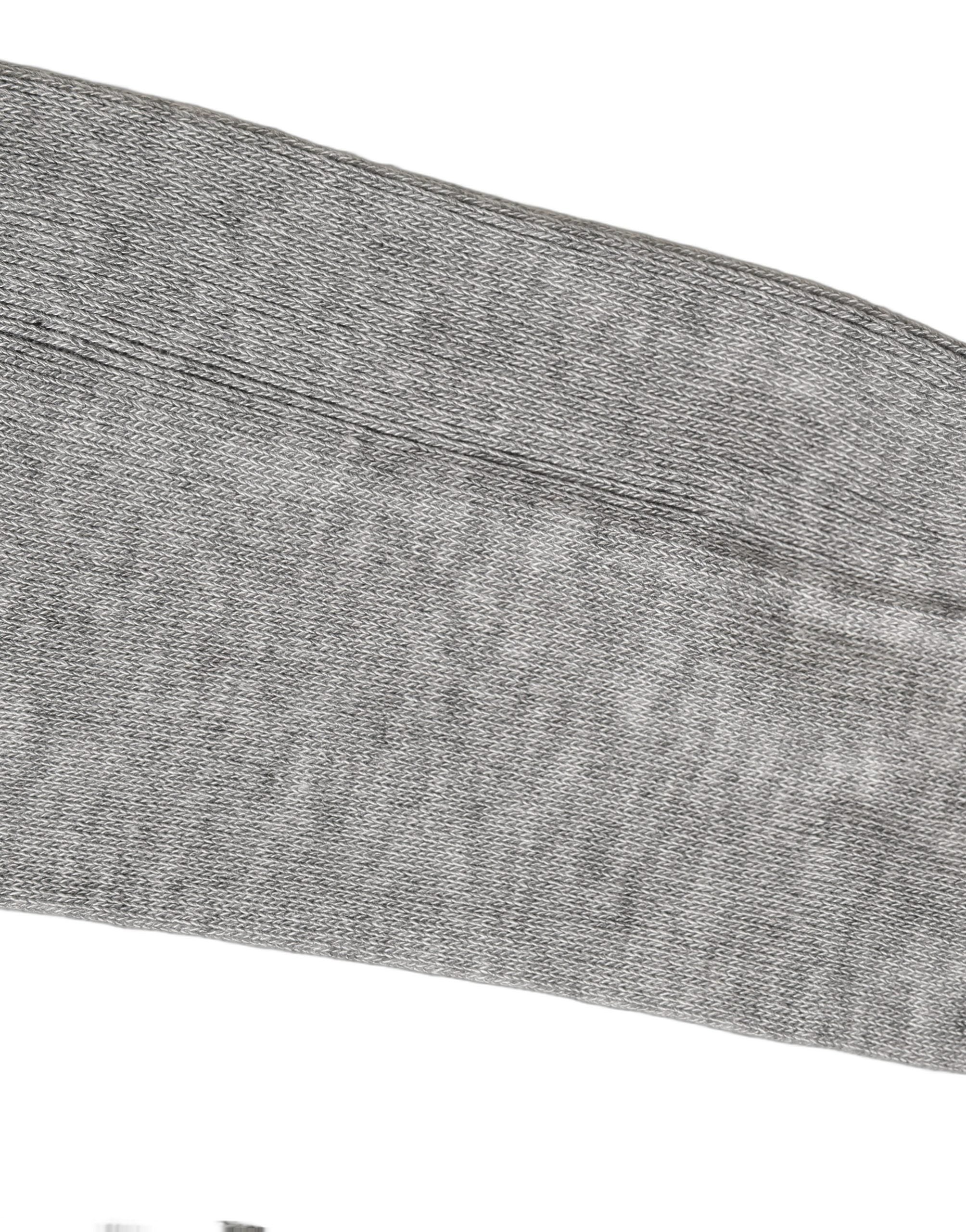 Men Gray Viscose Over The Calf Accessory Socks