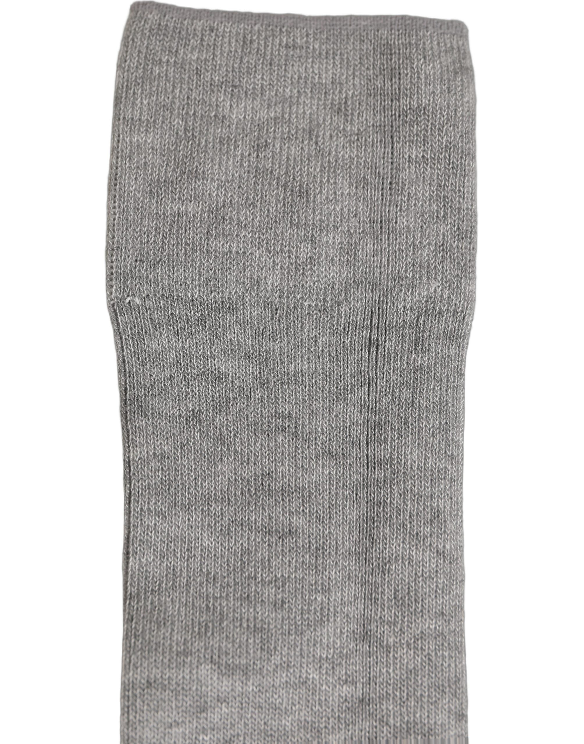 Men Gray Viscose Over The Calf Accessory Socks