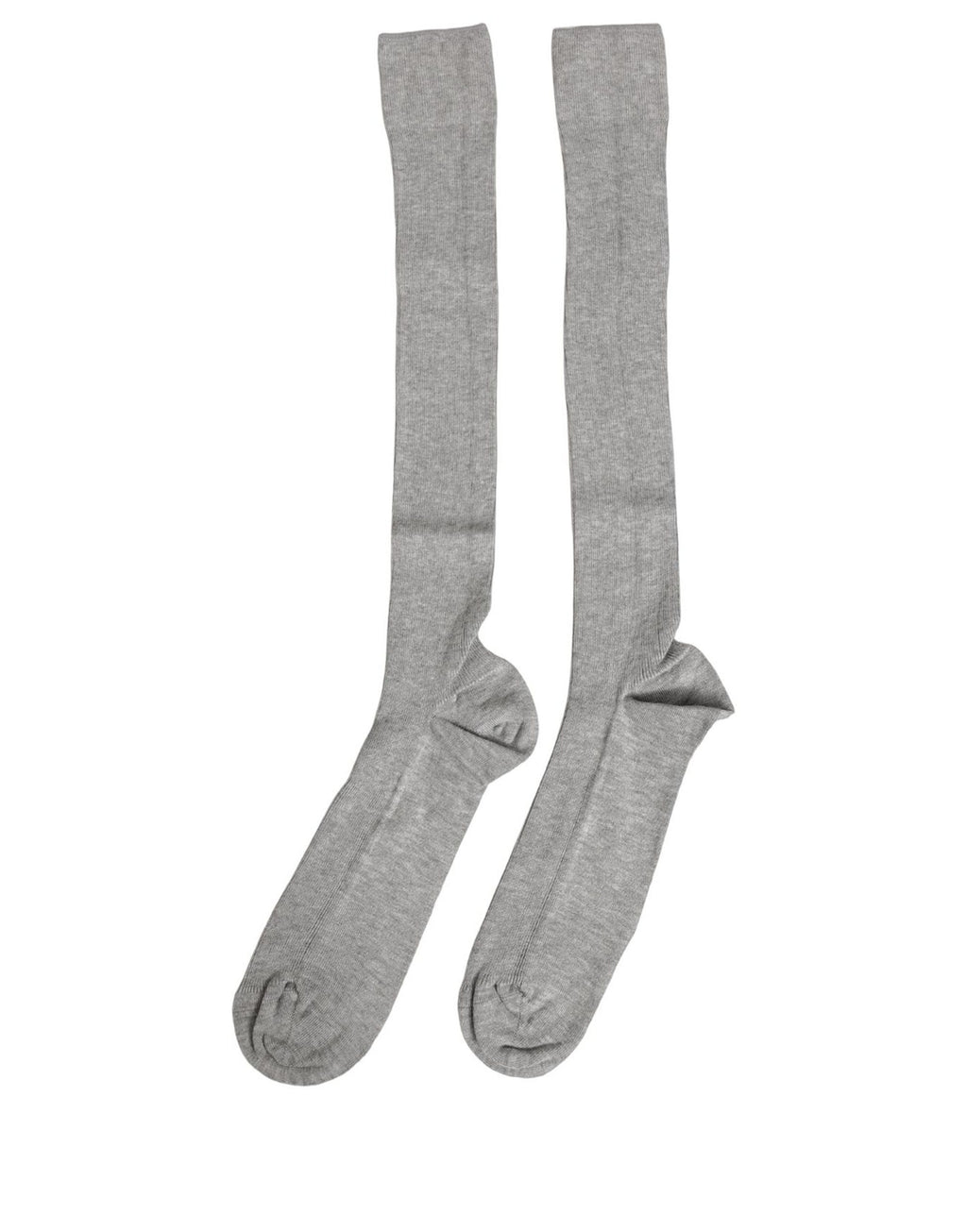 Men Gray Viscose Over The Calf Accessory Socks