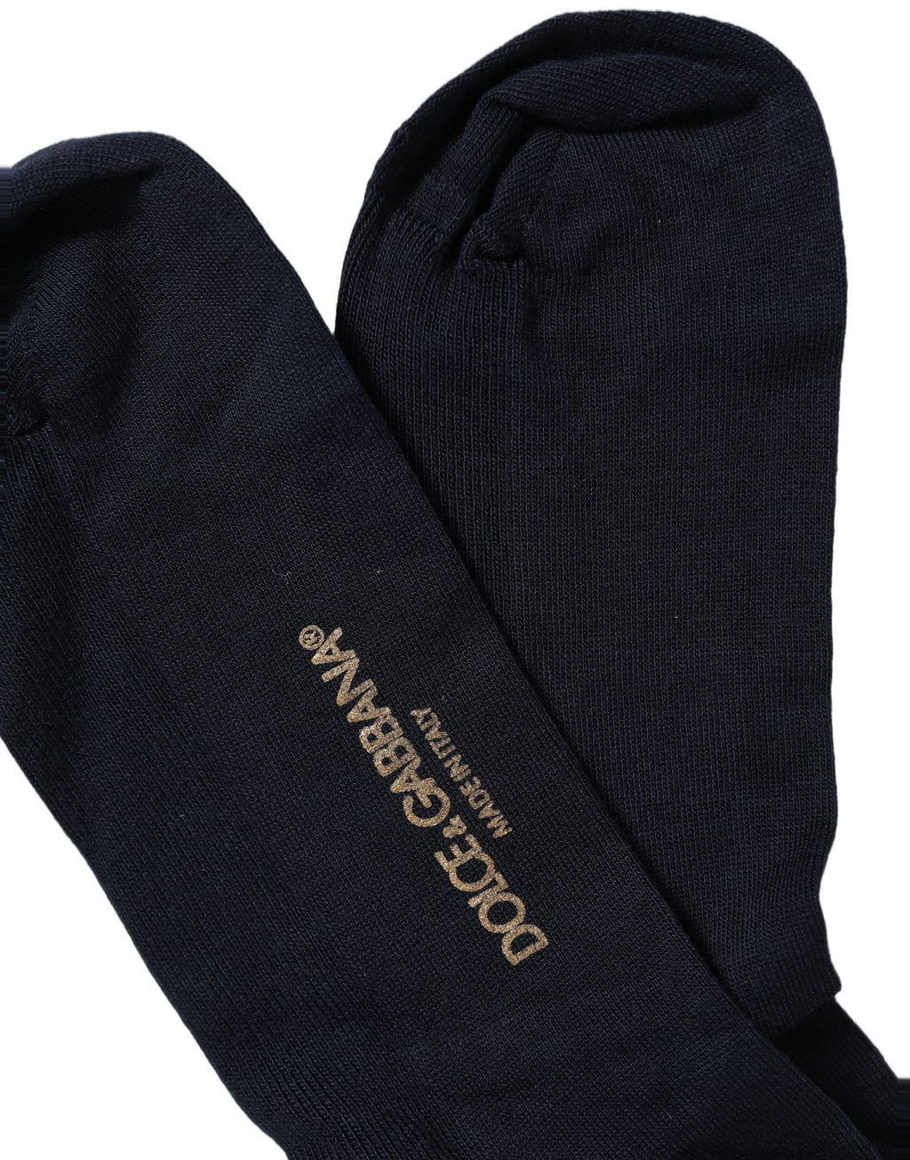 Men Dark Blue Viscose Over The Calf Accessory Socks