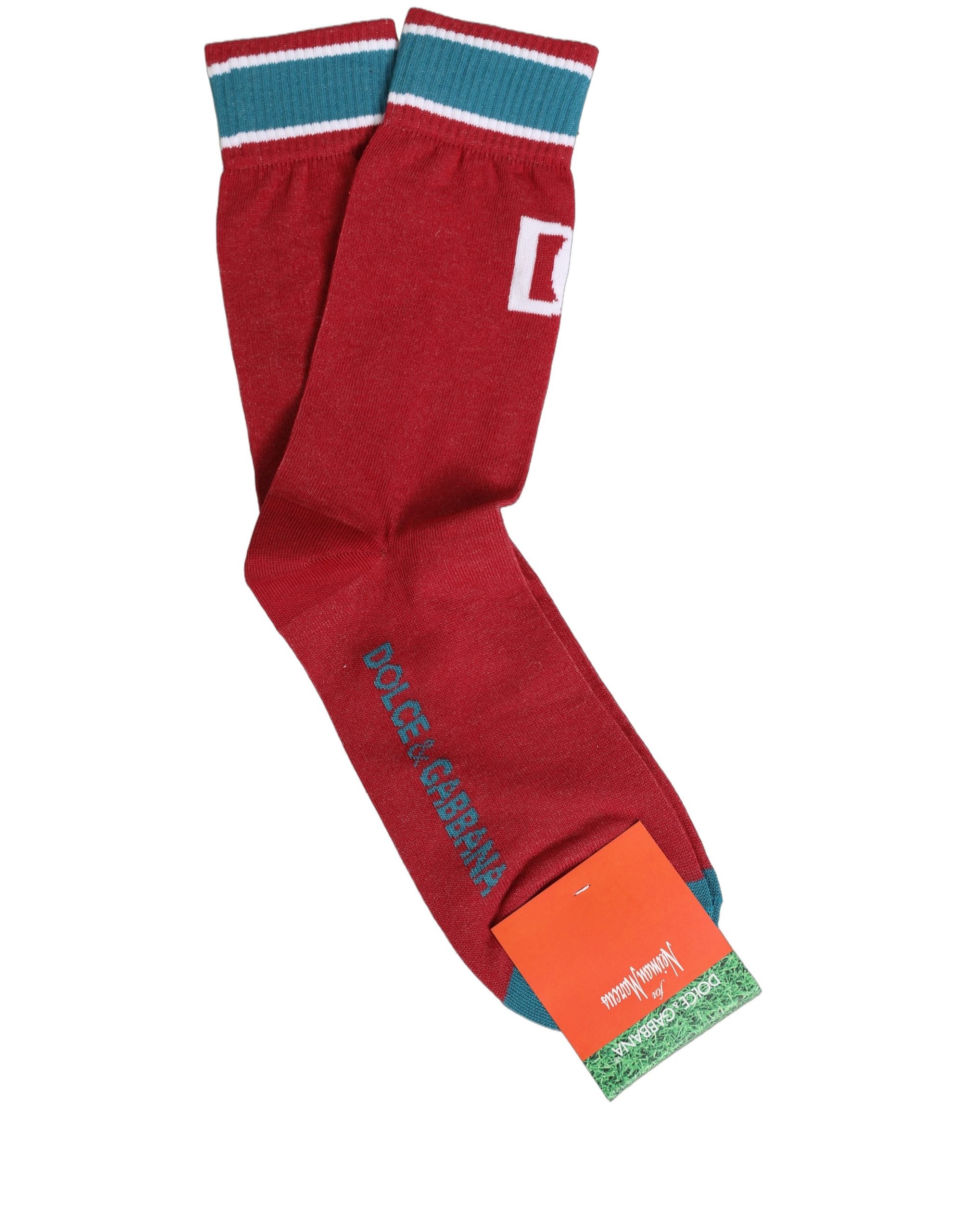 Men Multicolor Cotton Mid Calf Accessory Socks