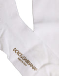 Men White Viscose Over The Calf Accessory Socks