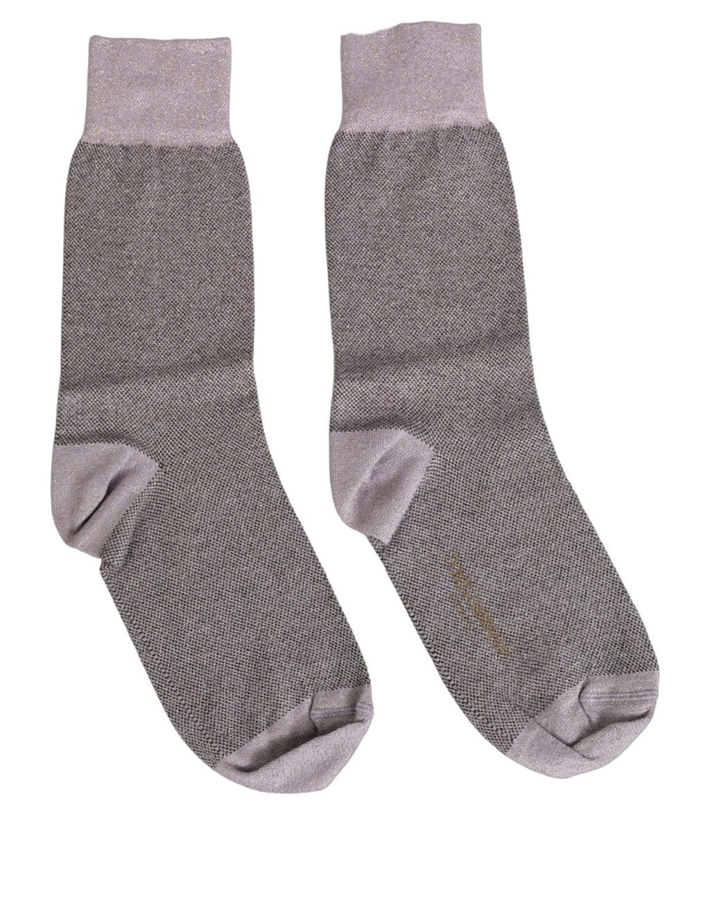 Charcoal Grey Logo Mid Calf Women Accessory Socks