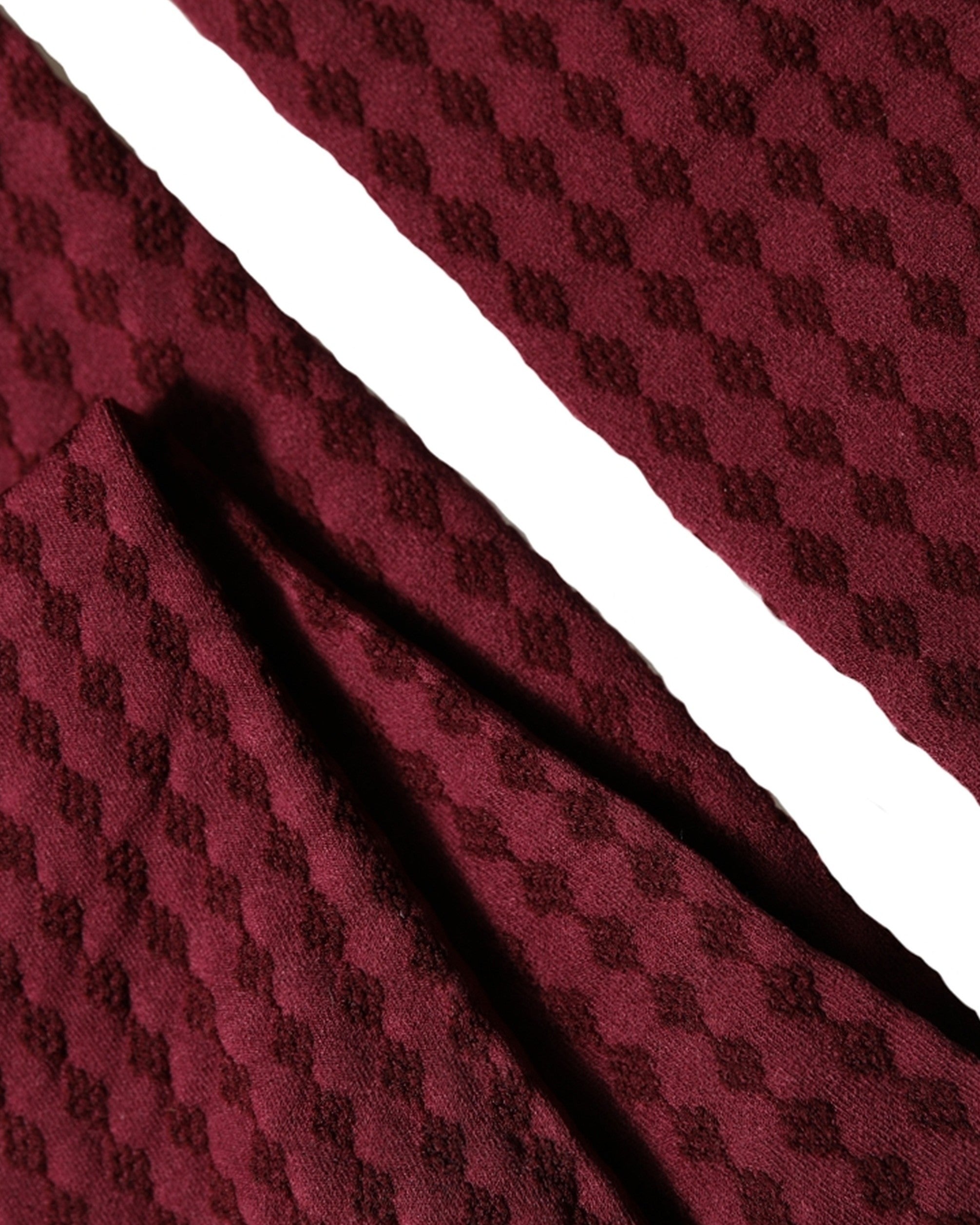 Burgundy Nylon Fishnet Pantyhose Stockings Socks