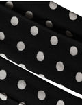 Black Polka Dot Fishnet Pantyhose Stockings Socks
