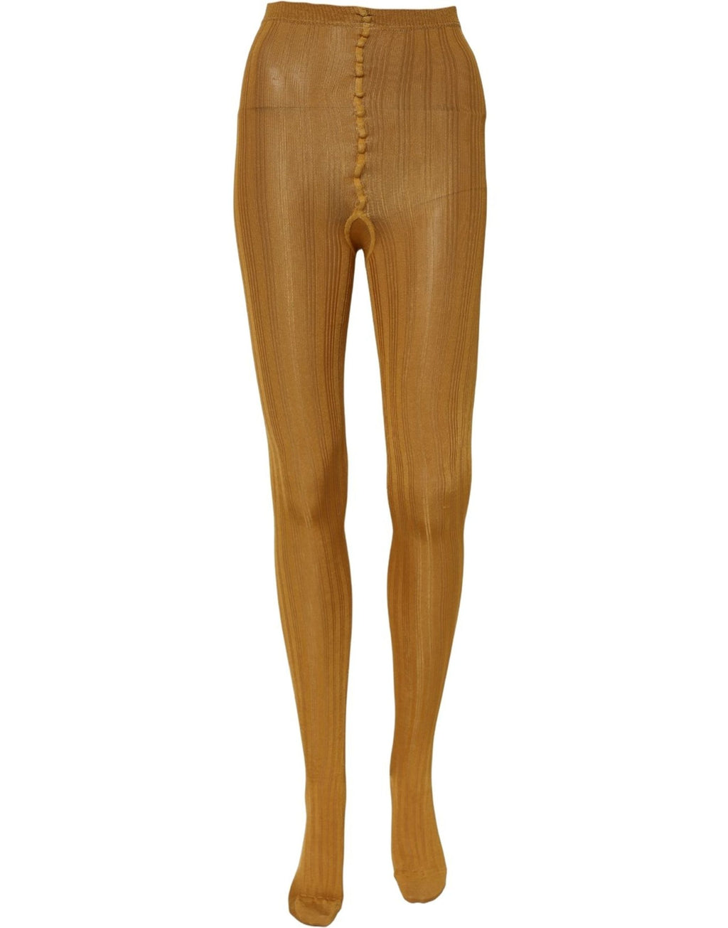 Mustard Nylon Tights Pantyhose Stockings Socks