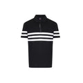 Black Cotton Polo Shirt