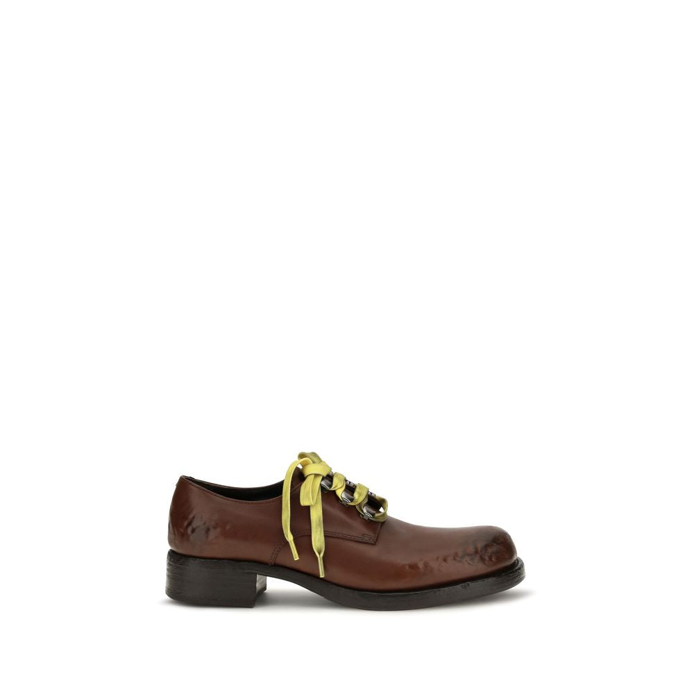 Brown Calf Leather Bos Taurus Slip-On Loafers
