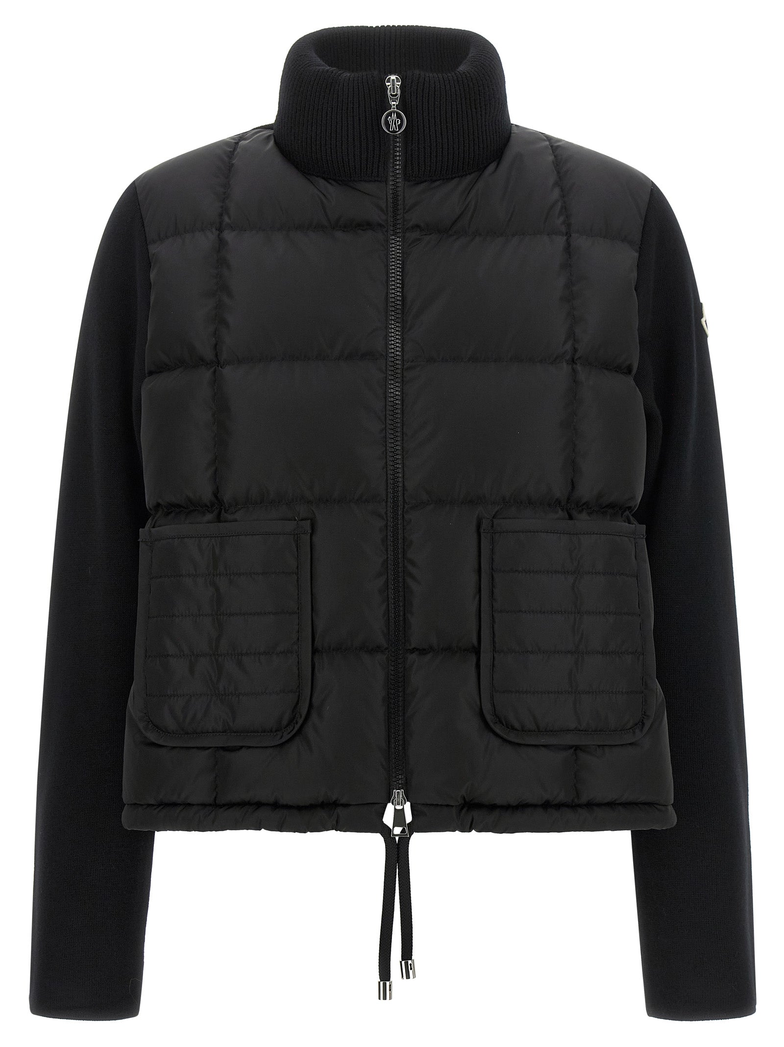 Black Virgin Wool Cardigan